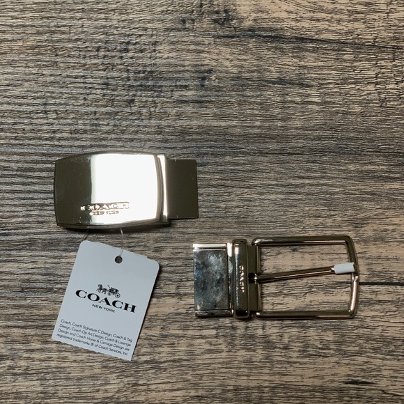 Boxed Plaque And Harness Buckle Reversible Belt - Picture 2 of 6